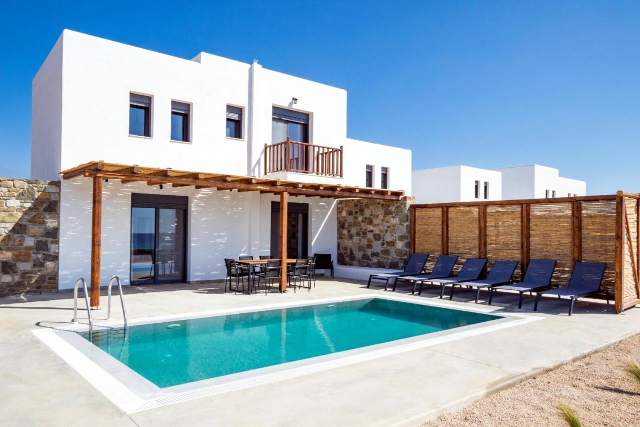 Cato Agro 5, Seafront Villa With Private Pool Afiartis Exteriör bild
