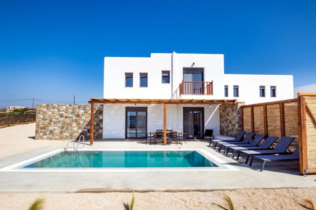 Cato Agro 5, Seafront Villa With Private Pool Afiartis Exteriör bild